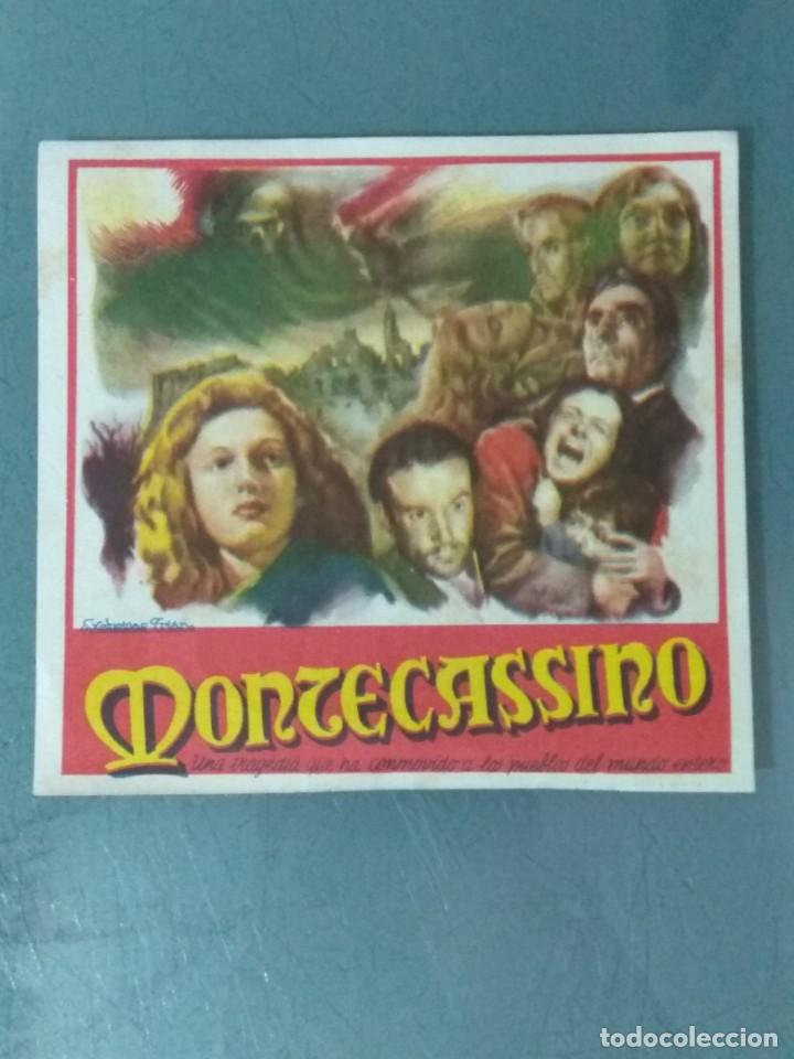 Cine: MONTECASSINO - PROGRAMA DE CINE SENCILLO - Foto 1