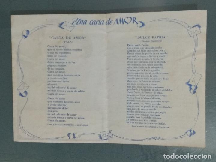 Cine: UNA CARTA DE AMOR - PROGRAMA DE CINE DOBLE - Foto 2