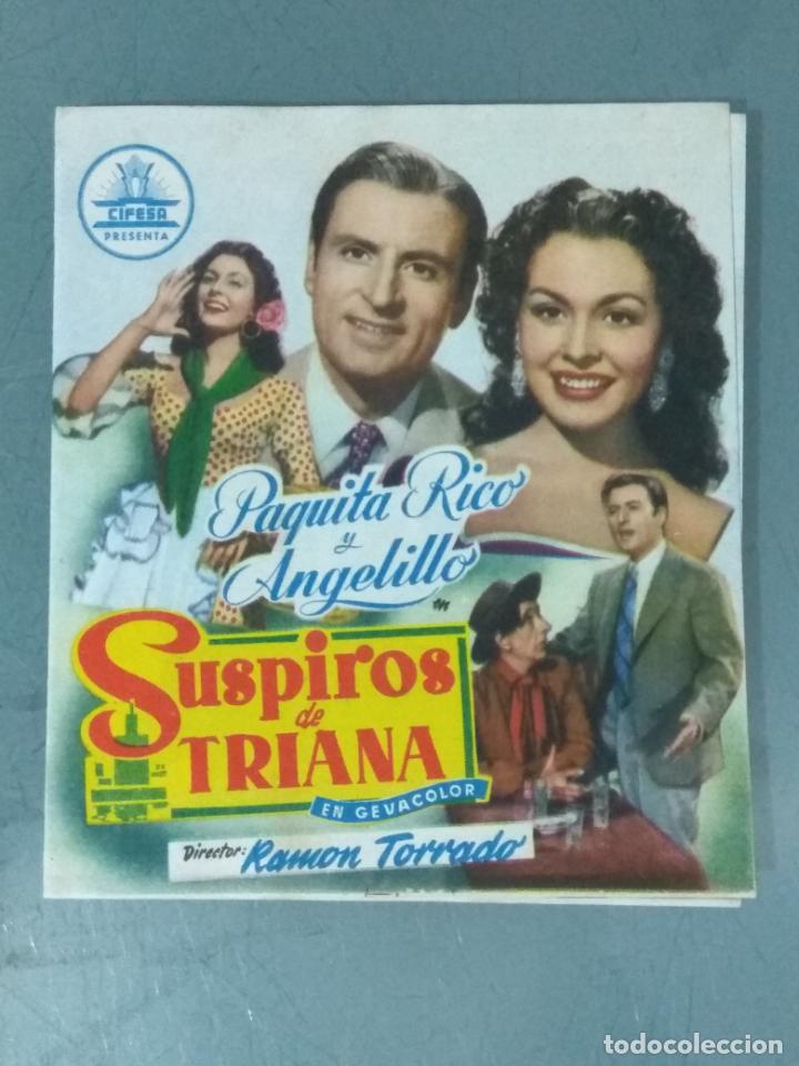 Cine: SUSPIROS DE TRIANA - PROGRAMA DE CINE DOBLE - Foto 1