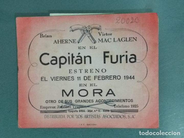 Cine: CAPITAN FURIA - PROGRAMA DE CINE DOBLE - Foto 3