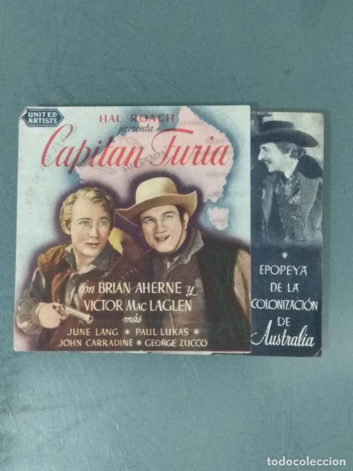 Cine: CAPITAN FURIA - PROGRAMA DE CINE DOBLE - Foto 1