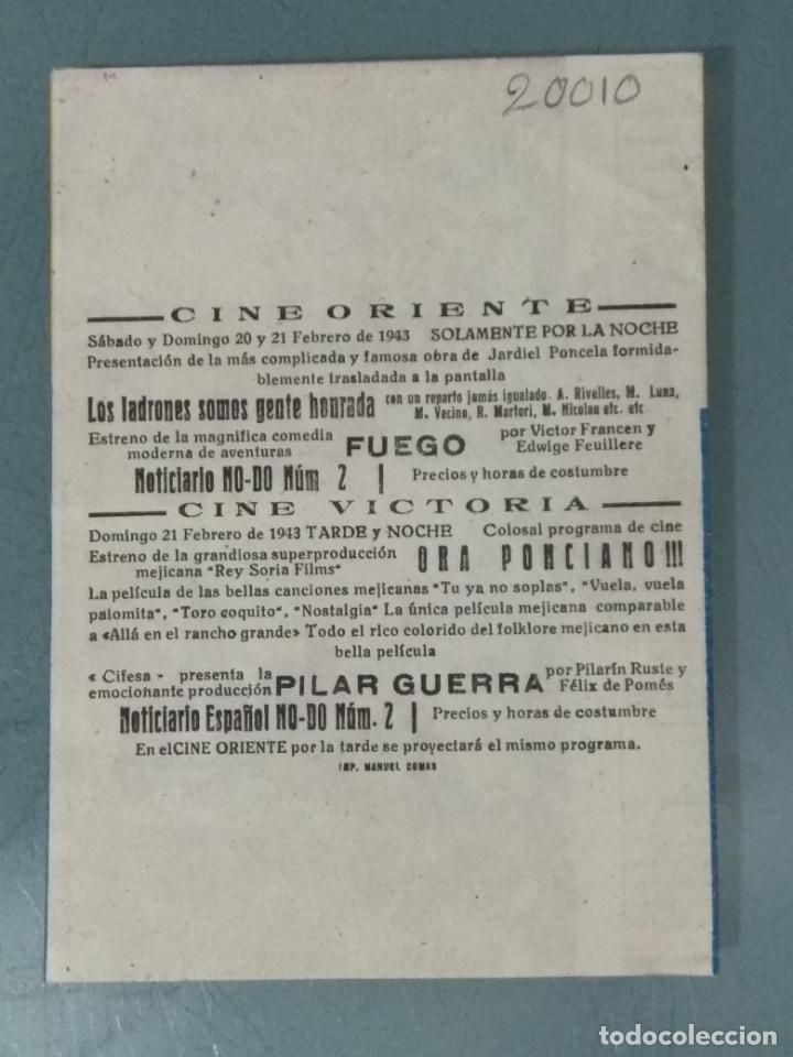 Cine: ORA PONCIANO !!! - PROGRAMA DE CINE DOBLE - Foto 3