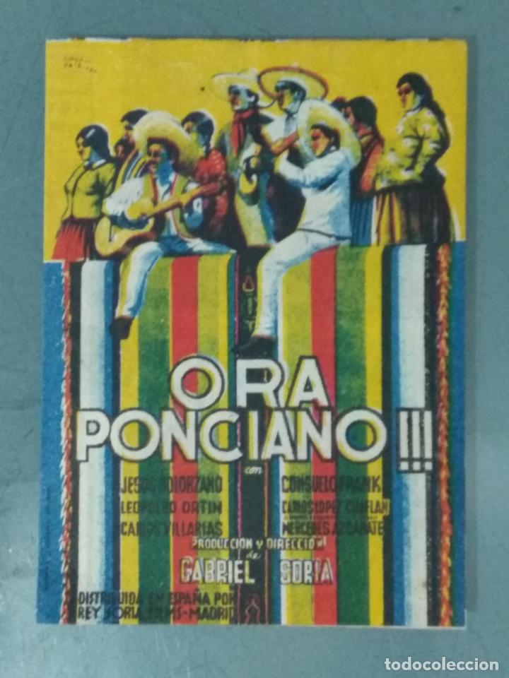 Cine: ORA PONCIANO !!! - PROGRAMA DE CINE DOBLE - Foto 1