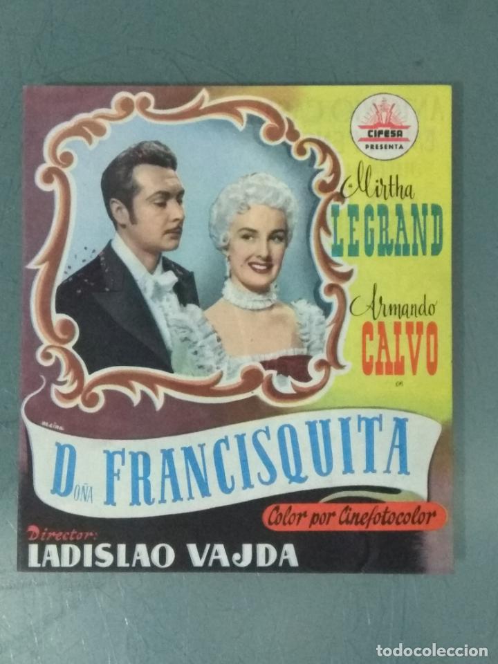 Cine: DO&Ntilde;A FRANCISQUITA - PROGRAMA DE CINE DOBLE - Foto 1