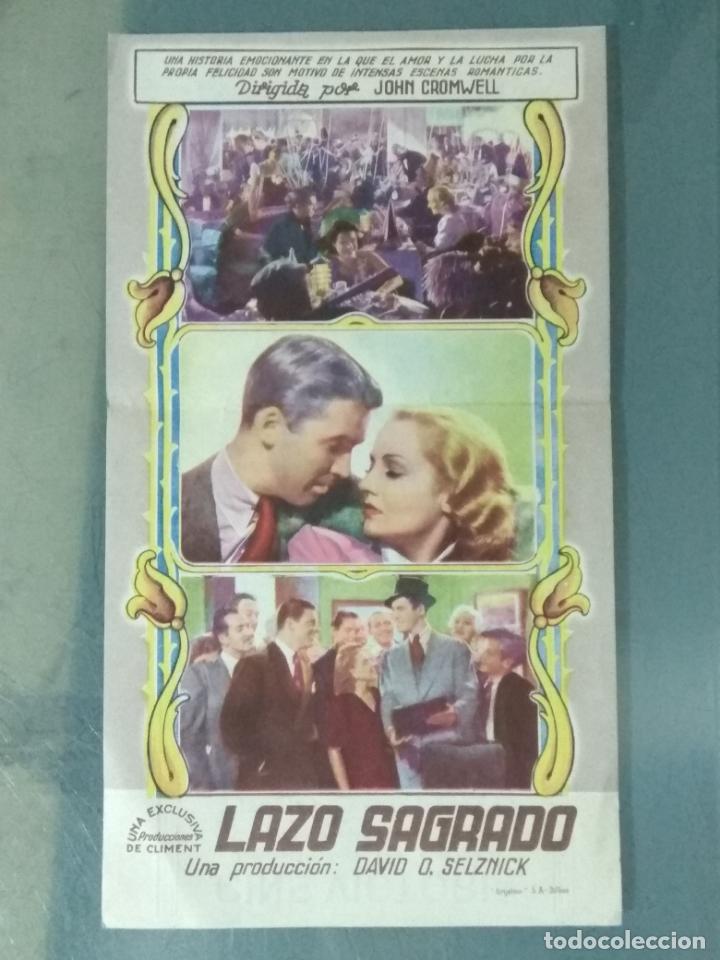 Cine: LAZO SAGRADO - PROGRAMA DE CINE DOBLE - Foto 2