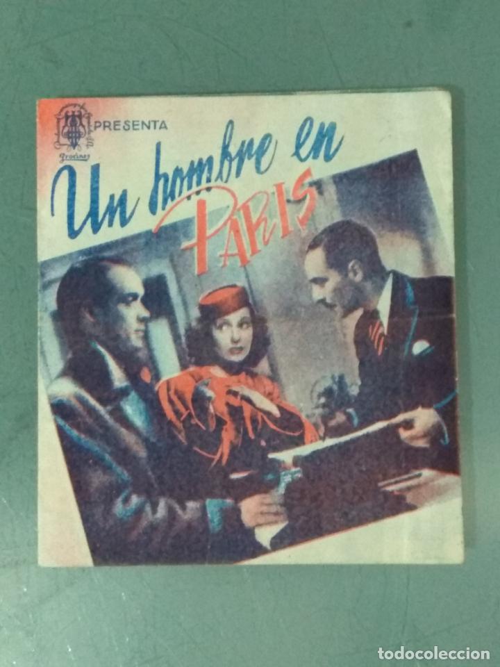 Cine: UN HOMBRE EN PARIS - PROGRAMA DE CINE DOBLE - Foto 1