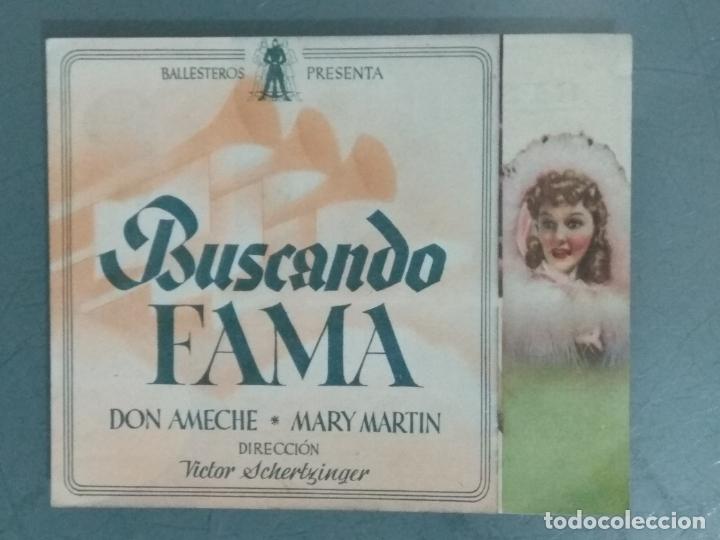 Cine: BUSCANDO FAMA - PROGRAMA DE CINE DOBLE - Foto 1