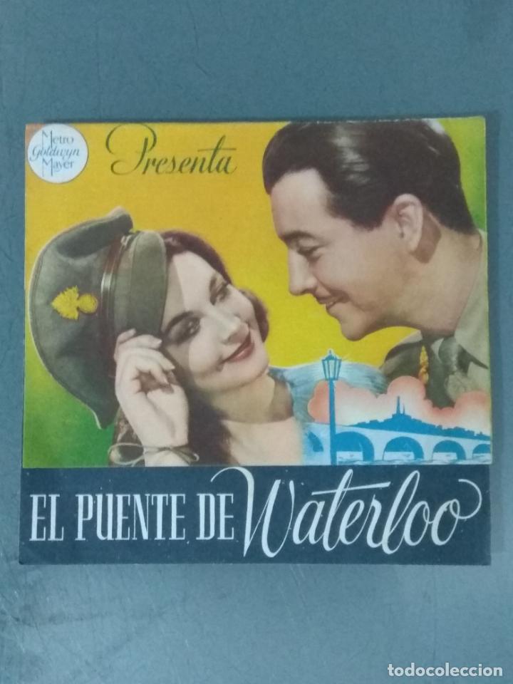 Cine: EL PUENTE DE WATERLOO - PROGRAMA DE CINE DOBLE - Foto 1