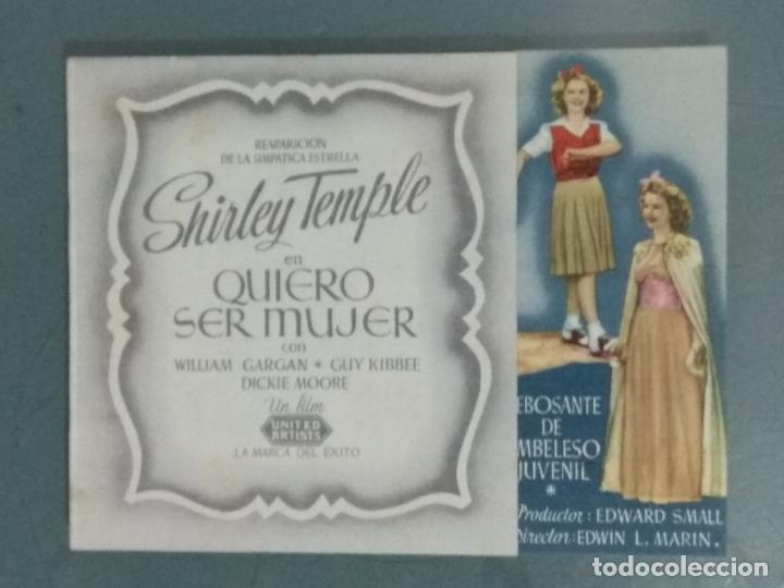 Cine: QUIERO SER MUJER - PROGRAMA DE CINE DOBLE - Foto 1