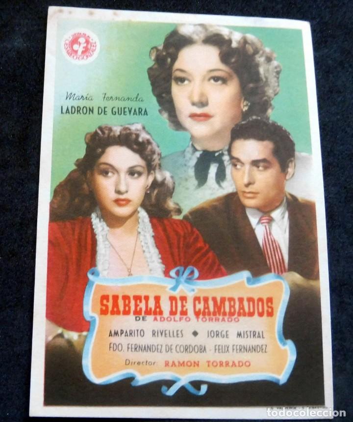 Cine: PROGRAMA DE CINE - SABELA DE CAMBADOS - S/P - Foto 1