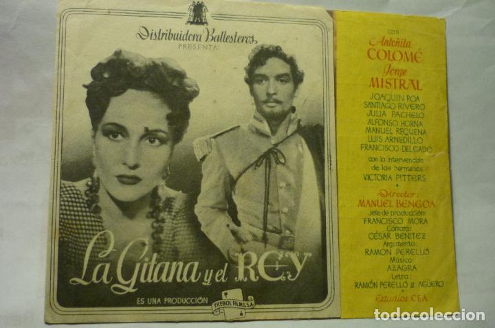 Cine: programa doble la gitana y el rey-anto&ntilde;ita colome - Foto 1