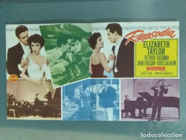 Cine: RAPSODIA - PROGRAMA DE CINE DOBLE - Foto 2