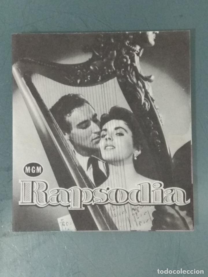 Cine: RAPSODIA - PROGRAMA DE CINE DOBLE - Foto 1