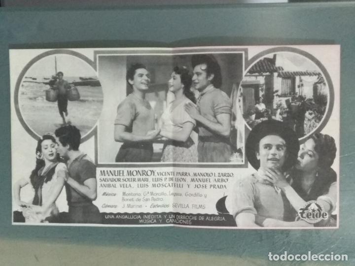 Cine: EL PESCADOR DE COPLAS - PROGRAMA DE CINE DOBLE - Foto 2
