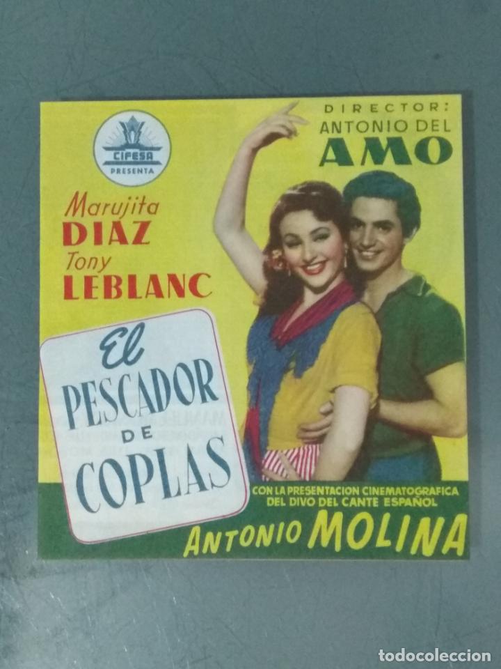 Cine: EL PESCADOR DE COPLAS - PROGRAMA DE CINE DOBLE - Foto 1