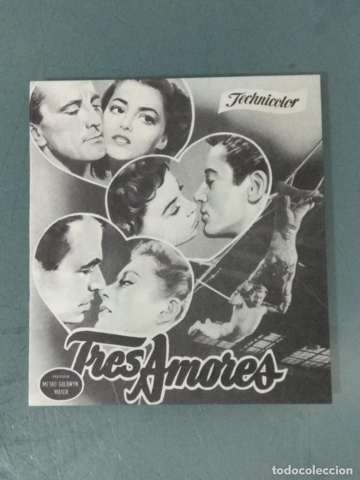 Cine: TRES AMORES - PROGRAMA DE CINE DOBLE - Foto 1