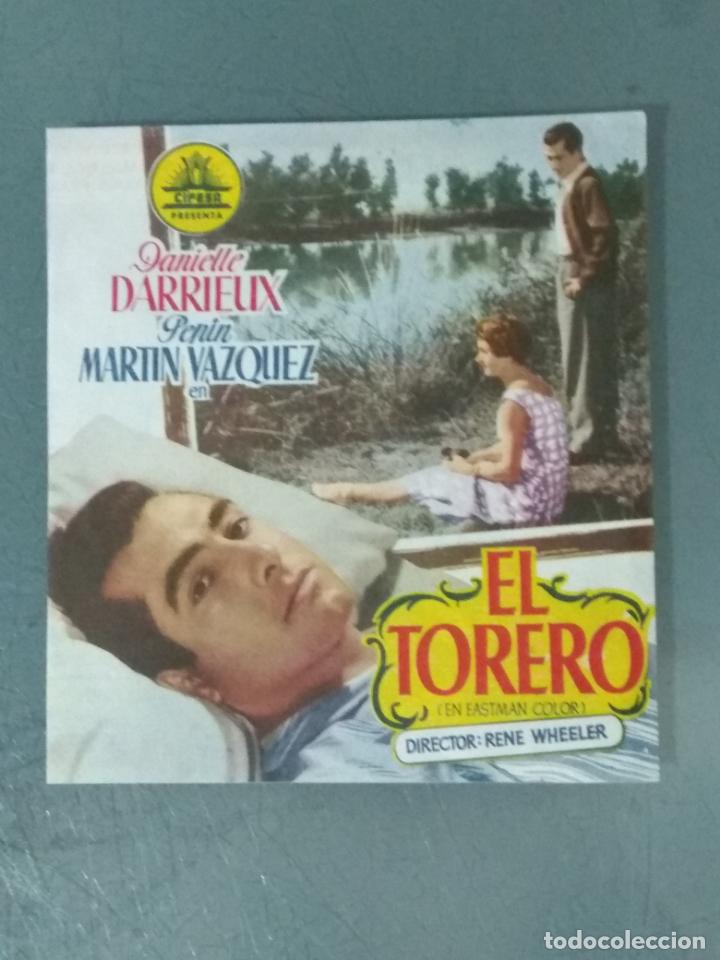 Cine: EL TORERO - PROGRAMA DE CINE DOBLE - Foto 1
