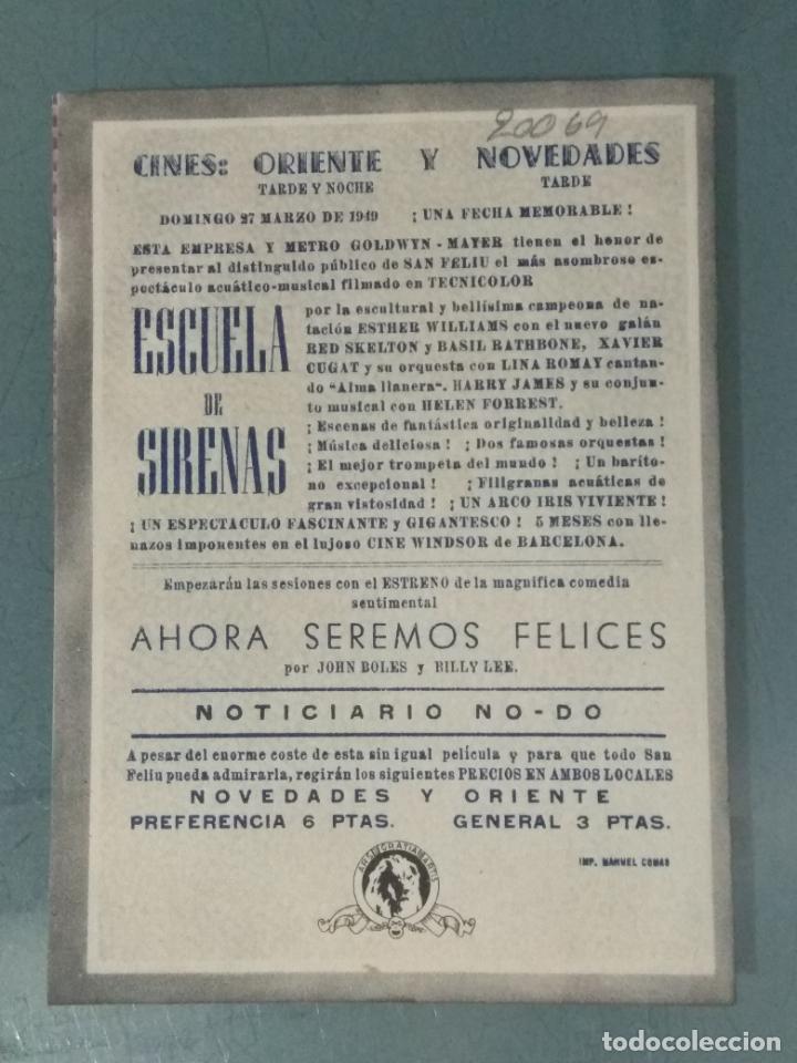 Cine: ESCUELA DE SIRENAS - PROGRAMA DE CINE DOBLE - Foto 3