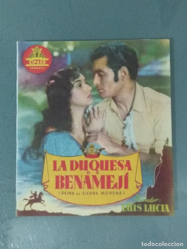 Cine: LA DUQUESA DE BENAMEJI - PROGRAMA DE CINE DOBLE - Foto 1