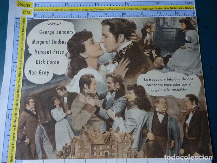Cine: PROGRAMA CARTEL DE MANO. PEL&Iacute;CULA SIETE TORRES. DOBLE. 277 - Foto 2
