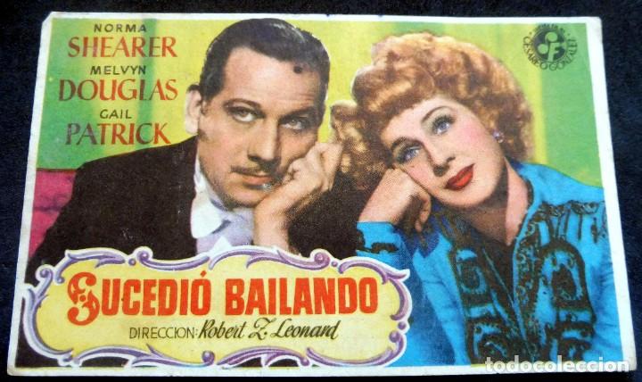Cine: PROGRAMA DE CINE - SUCEDI&Oacute; BAILANDO - CINEMA EL MOLINO - Foto 1