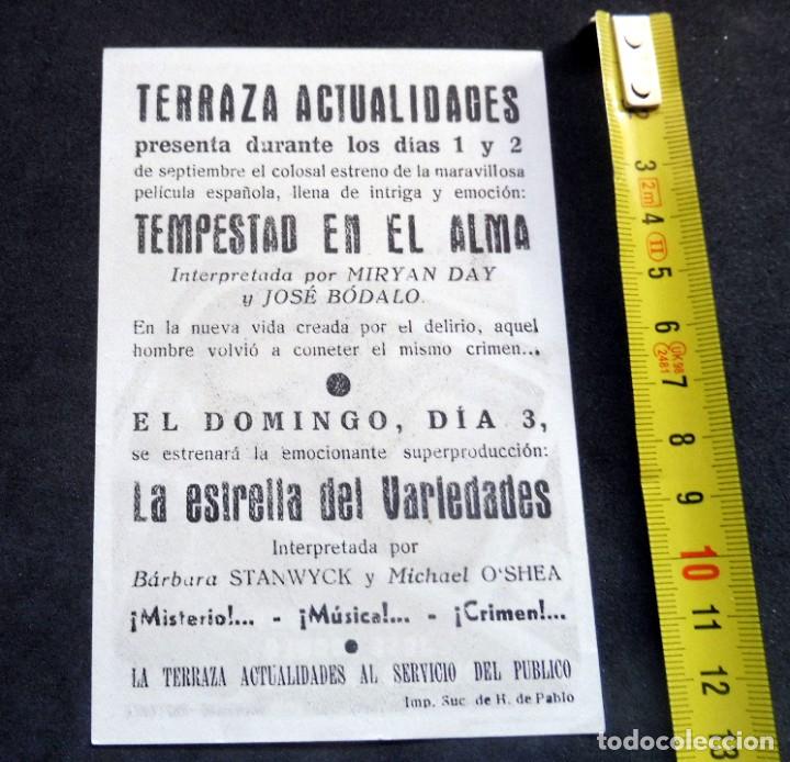 Cine: PROGRAMA DE CINE - TEMPESTAD EN EL ALMA - TERRAZA ACTUALIDADES - Foto 2