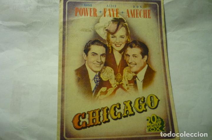 Cine: programa doble chicago .-tyrone power cnema espa&ntilde;a mora la nueva - Foto 1
