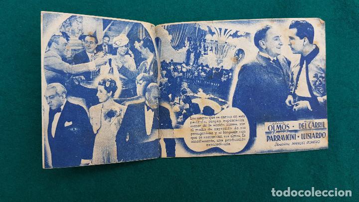Cine: PROGRAMA DE MANO CINE LA VIDA ES UN TANGO (1941) CON CINE AL DORSO - Foto 2