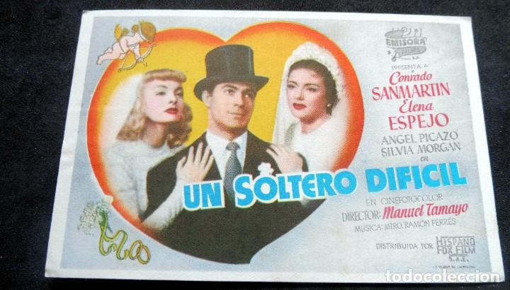 Cine: PROGRAMA DE CINE - UN SOLTERO DIFICIL - S/P - Foto 1