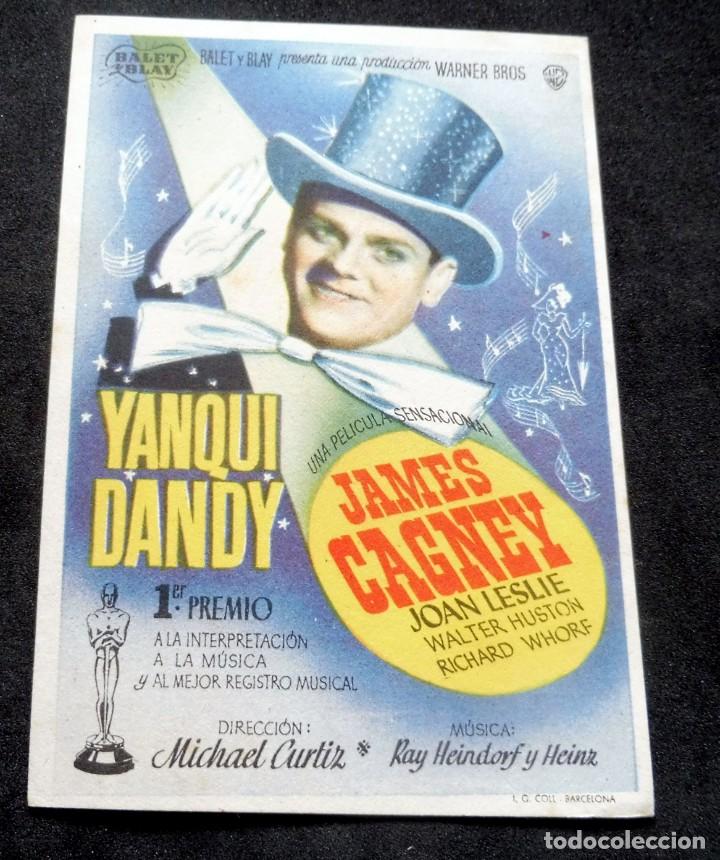 Cine: PROGRAMA DE CINE - YANQUI DANDY -JAMES CAGNEY - S/P - Foto 1