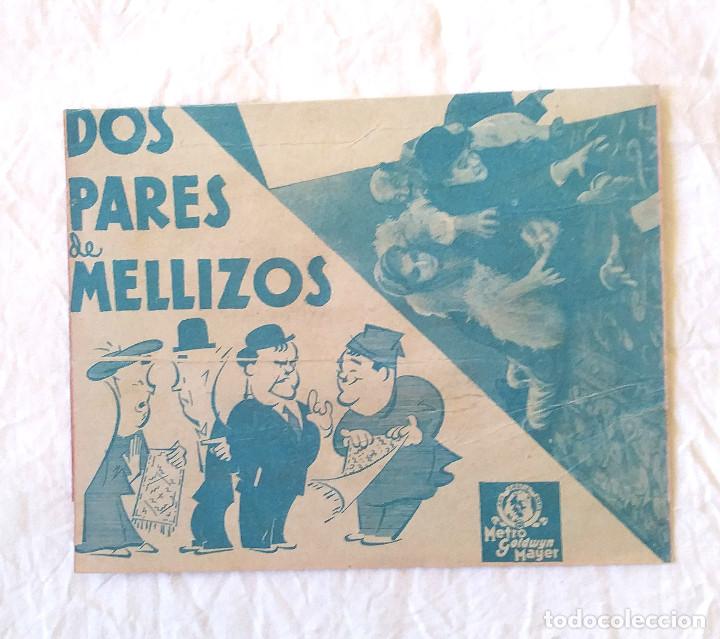 Cine: Stan Laurel y Oliver Hardy Dos Pares de Mellizos Programa Doble - Foto 1