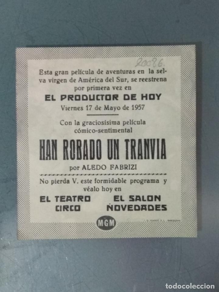 Cine: FUEGO VERDE - PROGRAMA DE CINE DOBLE - Foto 3