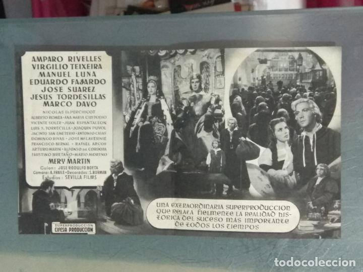 Cine: ALBA DE AMERICA - PROGRAMA DE CINE DOBLE - Foto 2