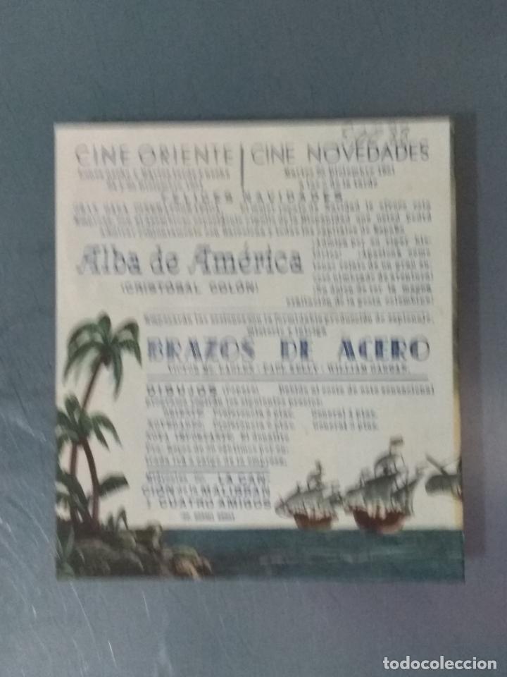Cine: ALBA DE AMERICA - PROGRAMA DE CINE DOBLE - Foto 3