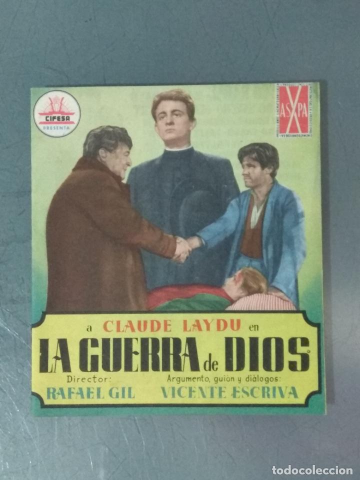 Cine: LA GUERRA DE DIOS - PROGRAMA DE CINE DOBLE - Foto 1