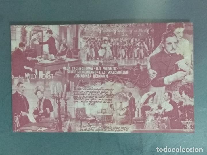 Cine: PARIS 1900WILLY FORST - PROGRAMA DE CINE DOBLE - Foto 2