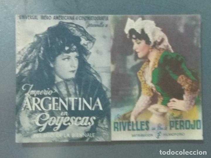 Cine: GOYESCAS - PROGRAMA DE CINE DOBLE - Foto 1
