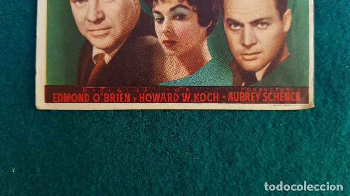 Cine: PROGRAMA DE MANO CINE BURLANDO LA LEY (1955) CON CINE AL DORSO - Foto 2
