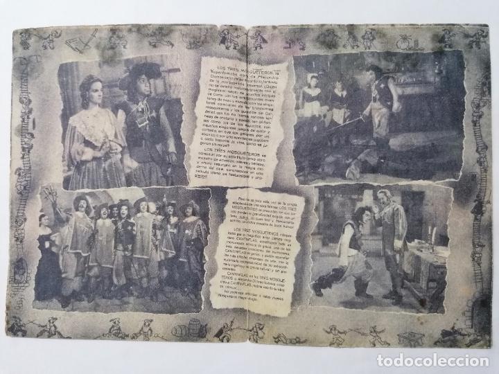 Cine: PROGRAMA DE CINE DOBLE, LOS TRES MOSQUETEROS, A&Ntilde;OS 50 - Foto 2