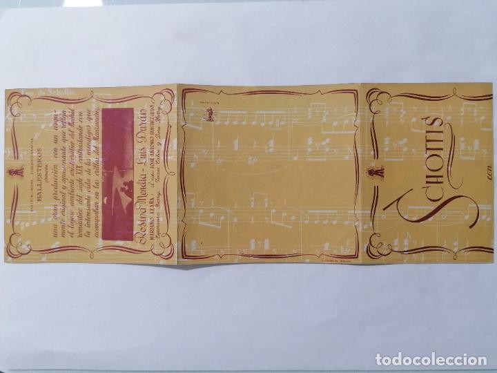 Cine: PROGRAMA DE CINE DOBLE, SCHOTTIS, A&Ntilde;OS 50 - Foto 1
