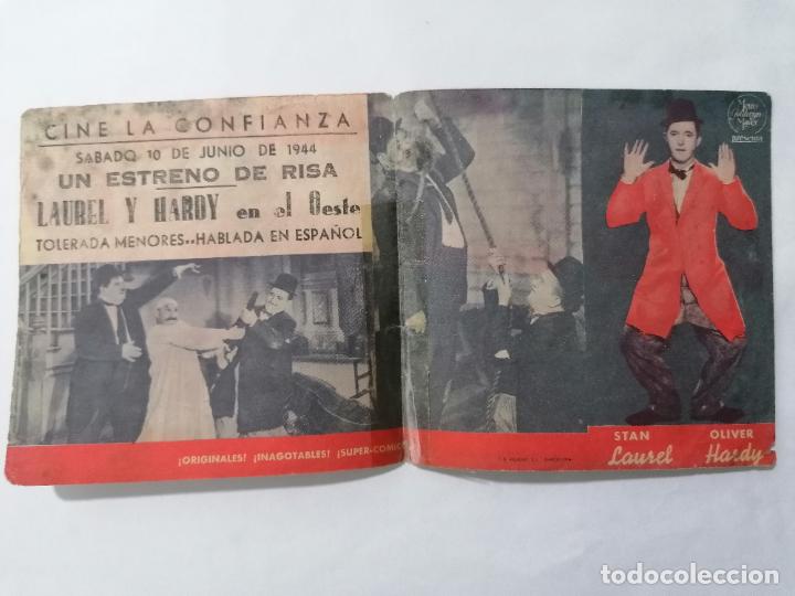 Cine: PROGRAMA DE CINE DOBLE, LAUREL Y HARDY EN EL OESTE, A&Ntilde;OS 50 - Foto 2
