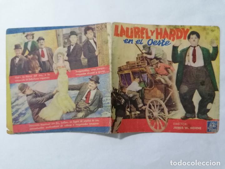 Cine: PROGRAMA DE CINE DOBLE, LAUREL Y HARDY EN EL OESTE, A&Ntilde;OS 50 - Foto 1