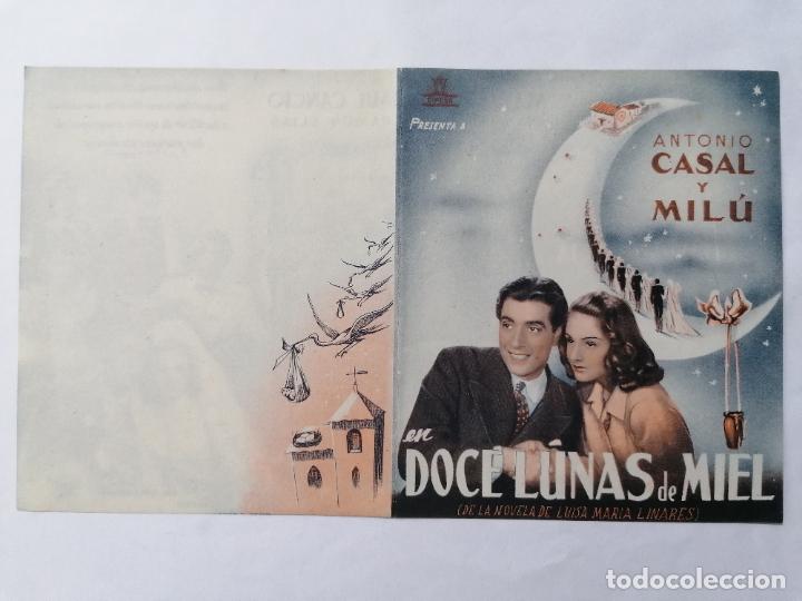 Cine: PROGRAMA DE CINE DOBLE, DOCE LUNAS DE MIEL, A&Ntilde;OS 40 - Foto 1