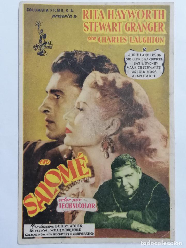 Cine: PROGRAMA DE CINE, SALOME, A&Ntilde;OS 50 - Foto 1