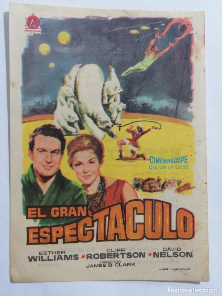 Cine: PROGRAMA DE CINE, EL GRAN ESPACTACULO, CINE CLAVE - MATARO, A&Ntilde;OS 60 - Foto 1