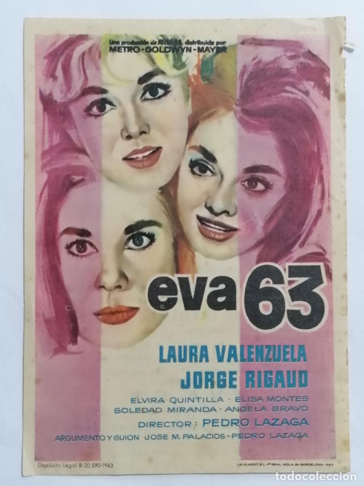 Cine: PROGRAMA DE CINE, EVA 63, CINE CAPITOL, A&Ntilde;OS 60 - Foto 1