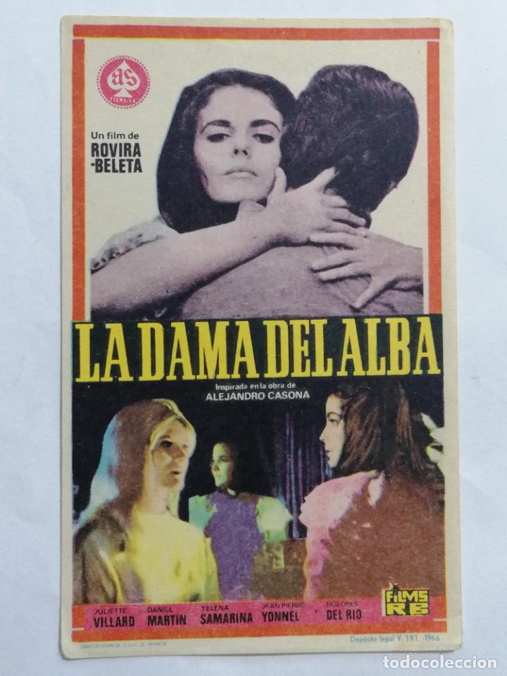 Cine: PROGRAMA DE CINE, LA DAMA DEL ALBA, A&Ntilde;OS 50 - Foto 1