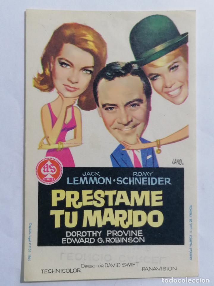Cine: PROGRAMA DE CINE, PRESTAME TU MARIDO, A&Ntilde;OS 60 - Foto 1