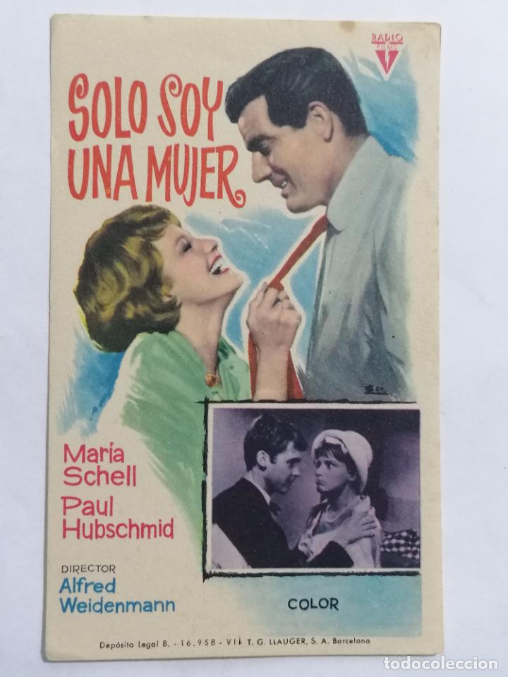 Cine: PROGRAMA DE CINE, SOLO SOY UNA MUJER, A&Ntilde;OS 50 - Foto 1