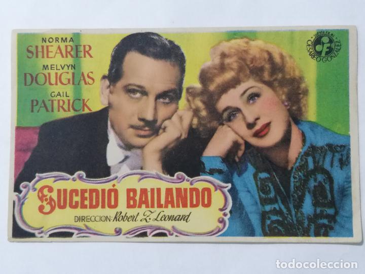 Cine: PROGRAMA DE CINE, SUCEDIO BAILANDO, A&Ntilde;OS 50 - Foto 1
